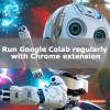 Run Google Colab regularly with Chrome extension