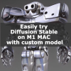 Easily try Diffusion Stable on M1 MAC with custom model