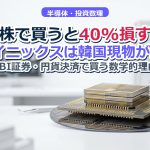 SKハイニックス現物株vs米国ADRコスト比較：手数料5%でも韓国現物が最安の数学的理由