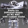 Easily try Diffusion Stable on M1 MAC with custom model | Algo-AI Infrastructure